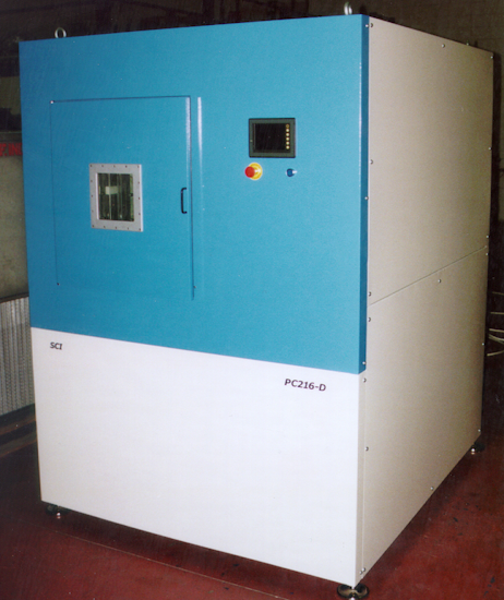 PC216 plasma desmearing system historic photo