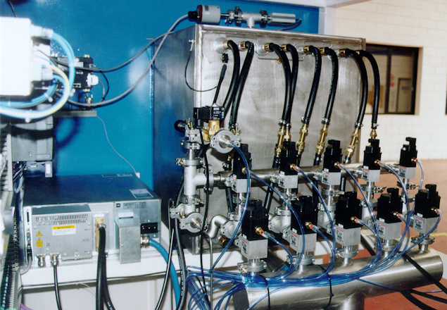 PC216 plasma desmearing system gas distribution assembly historic photo