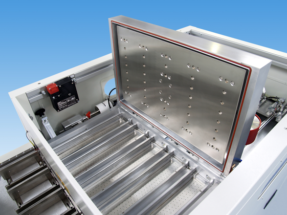 Quadrio 5 original plasma chamber inside view historic photo